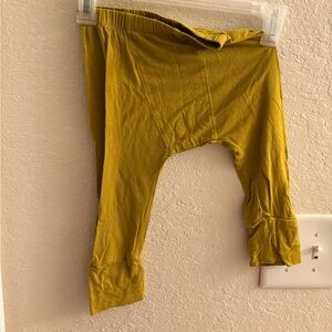 Kate Quinn mustard green/yellow leggings (Panda Style) Modal/Span 2T